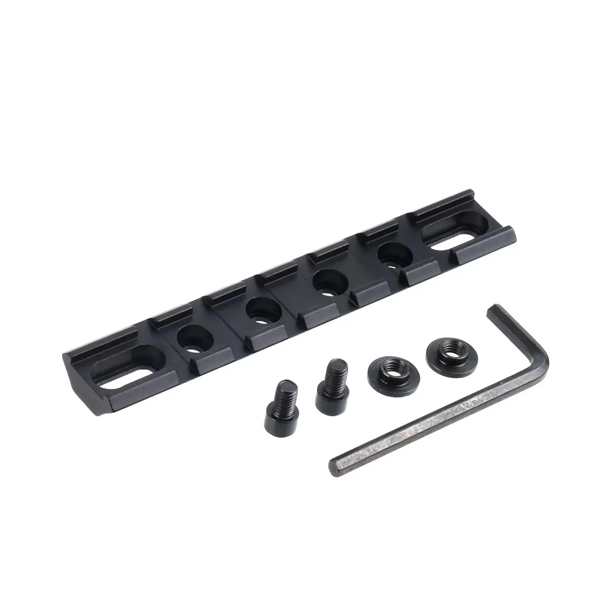 Tactical6-Slot Aluminum Alloy Picatinny Rail Accessories 20MM Weber Rail Scope Mount for Outdoor Sports Hunting Accessories