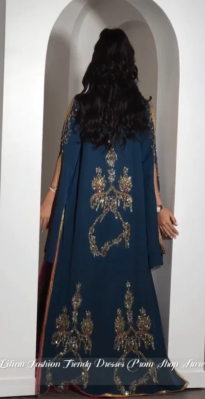 Custom Luxury Crystal Beaded Mother Gown Wedding Party Dress Engagement Ceremony Formal Occasion Dress Evening Gown