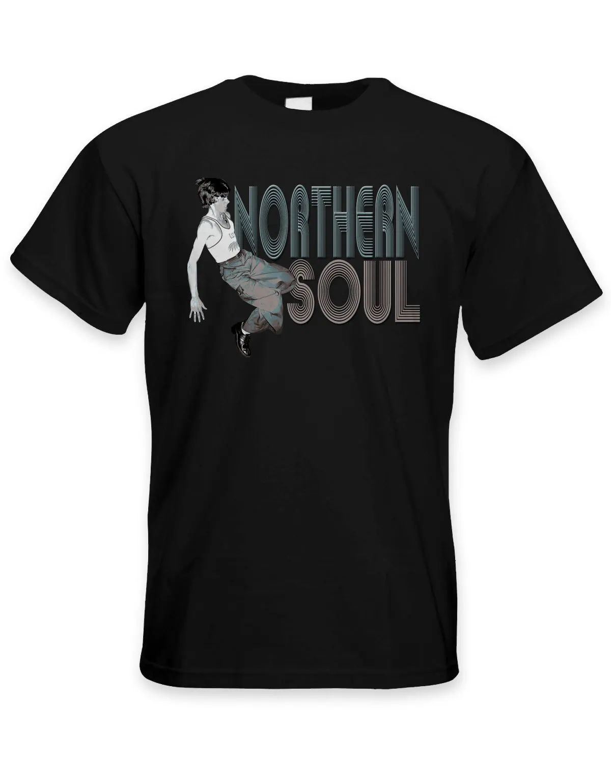 Northern Soul Dancer Mens T Shirt Mods Keep The Faith Tamla Motown