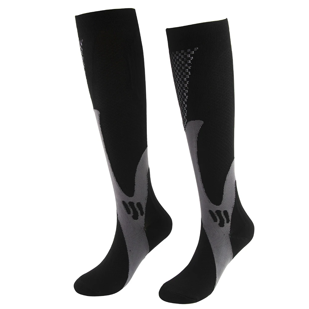 For Running For Cycling Varicose Veins Socks Running Socks Green Quick To Wear Reduces Swelling Sweat-absorption