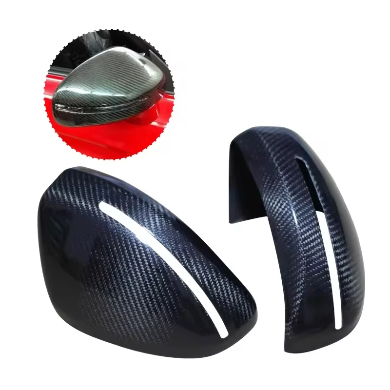 

For Audi TT R8 Ttrs Carbon Fiber Rearview Mirror Cover Shell Cover Side Mirrors Ture Factory Fitment