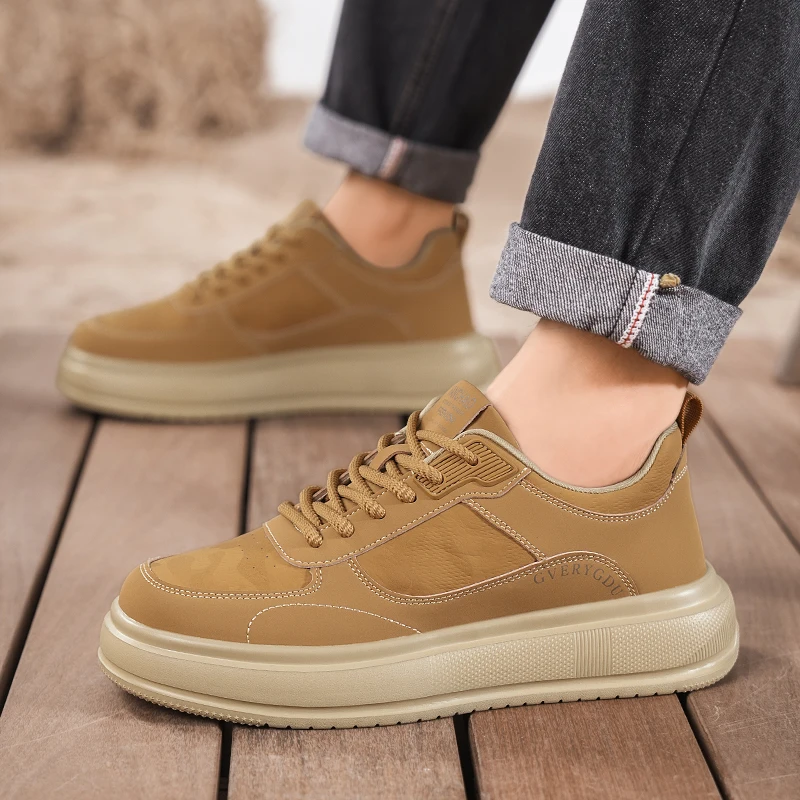 

2025 мужская высококачественная повседневная обувь ручной работы, модная уличная спортивная обувь для активного ношения