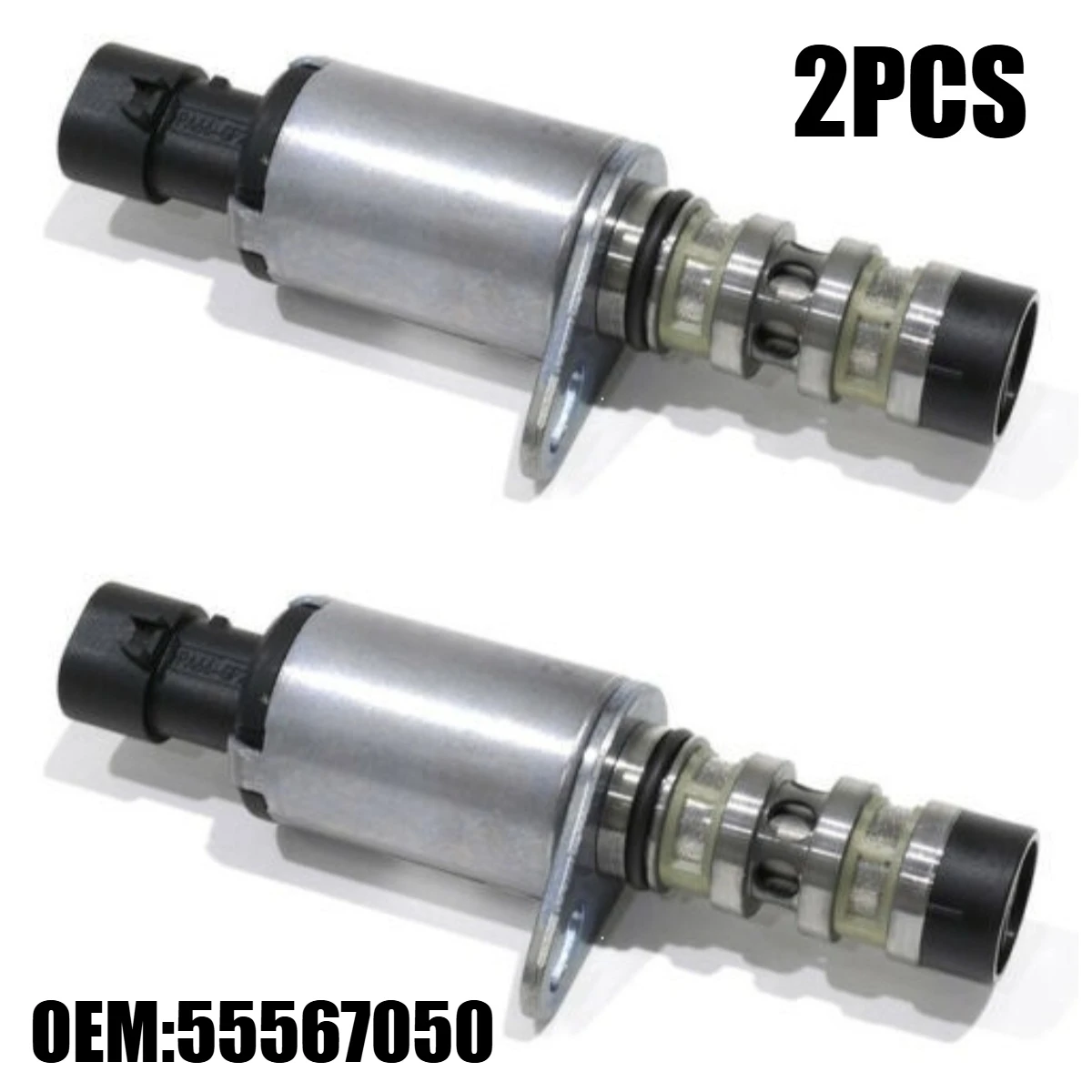 2PCS 55567050 VVT Oil Control Valve For Vauxhall Astra Zafira Insignia Mokka Signum Vectra Engine Variable Valve Timing Solenoid
