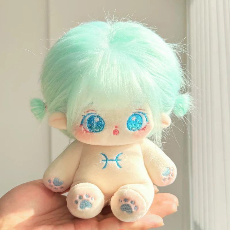 20cm Cute Idol Doll Plush Twelve Zodiac Signs Cotton Star Dolls Kawaii Stuffed Baby Plushies Dolls Toy Fans Collection Kids Gift