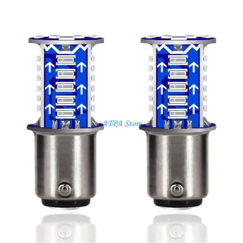 U13C Motorcycle LED Brake Light High Intensity Bulb PCB Material For Safety Riding