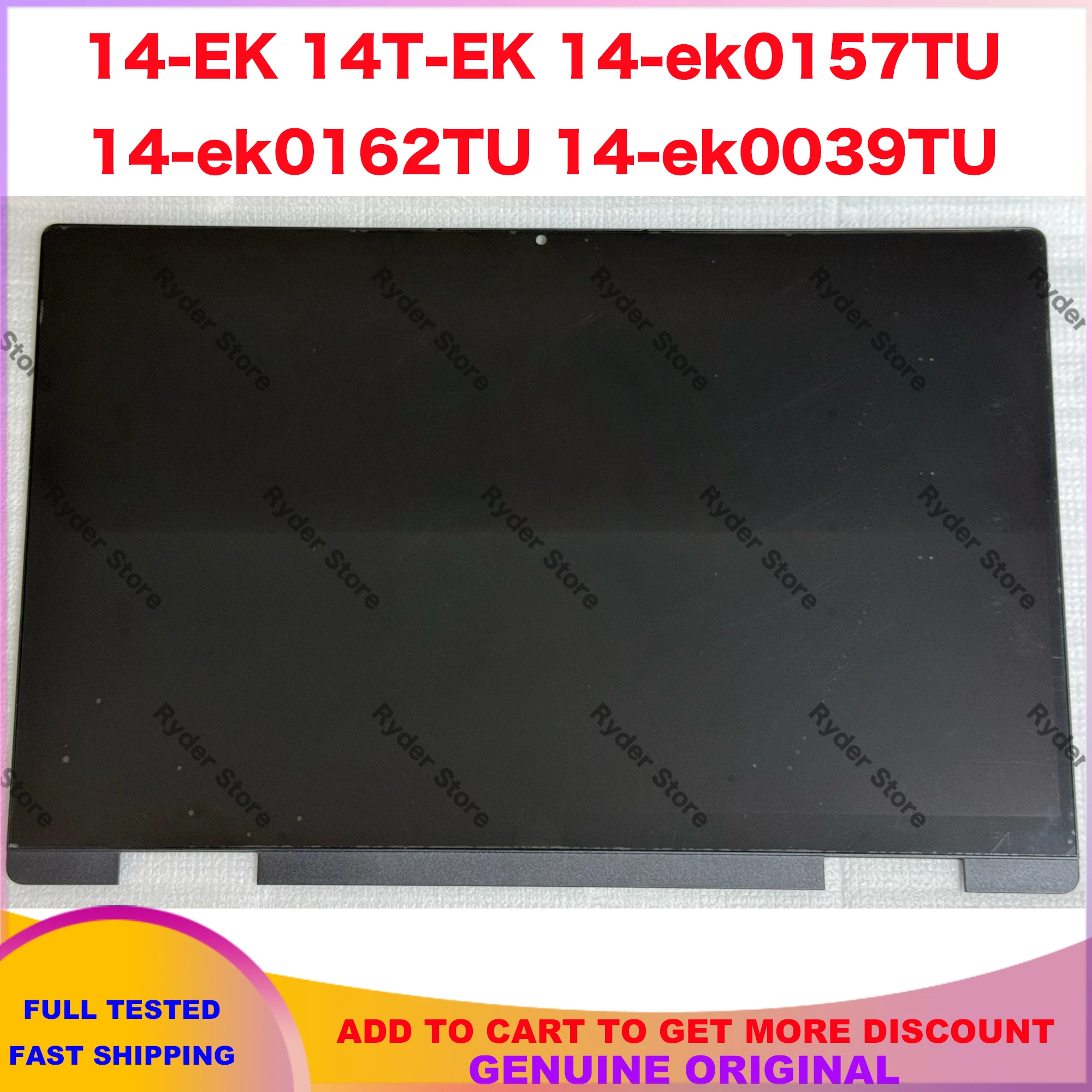 

For HP Pavilion x360 14-EK 14T-EK 14-ek0157TU 14-ek0162TU 14-ek0039TU FHD Display Panel LCD Touch Screen Digitizer Assembly