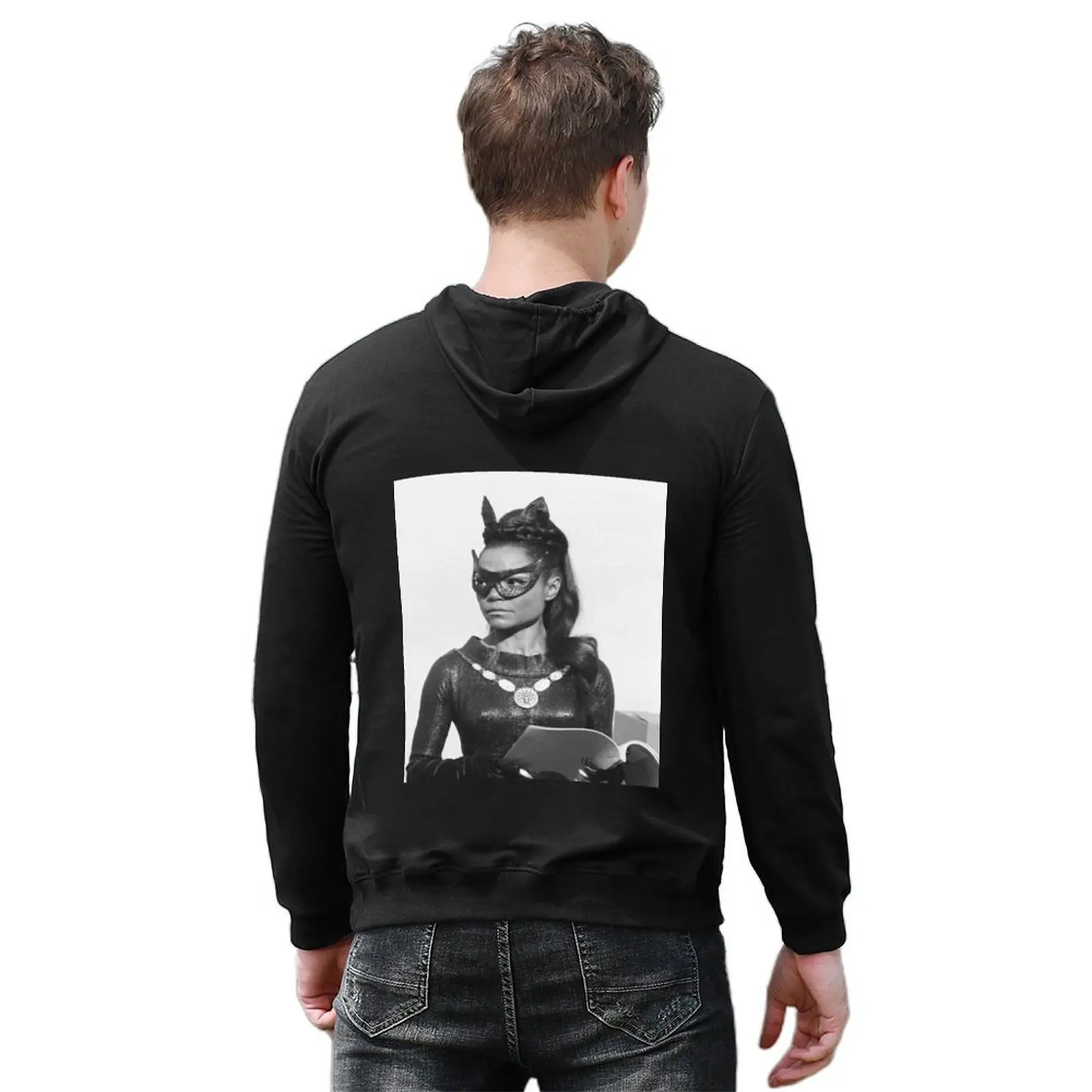 ملابس رجالية بغطاء للرأس من Eartha Kitt، قمصان برسومات جرافيكية للرجال، ملابس رياضية مصممة للرجال