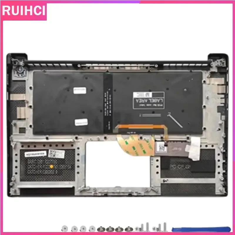 ل XPS15 9550 الدقة 5510 P56F كمبيوتر محمول جديد العلوي غطاء Palmrest 0KYN7Y KYN7Y 0JK1FY JK1FY #5