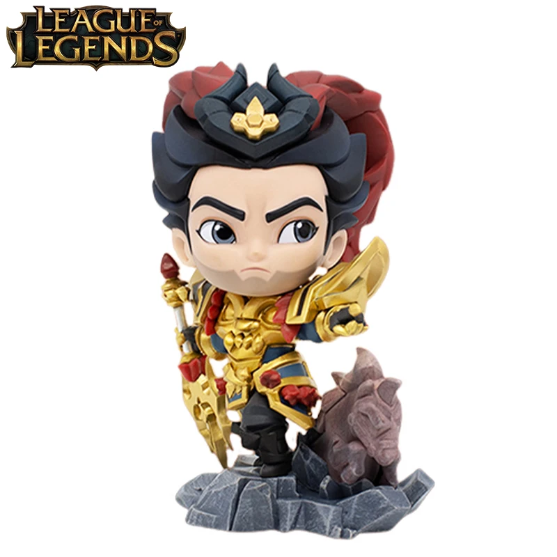 

In Stock Genuine Original League of Legends Jarvan IV The Exemplar of Demacia Action Anime Figure Collectible Statuette Ornament