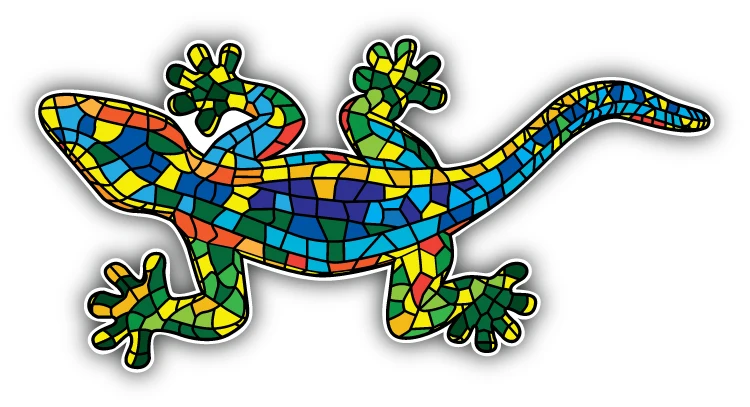 

Patterned Lizard Sticker Scratch Cover Sticker For Car Decoration Suv Window Bumper V 125 Motorcycle Stickers Vinyl Diy Glass