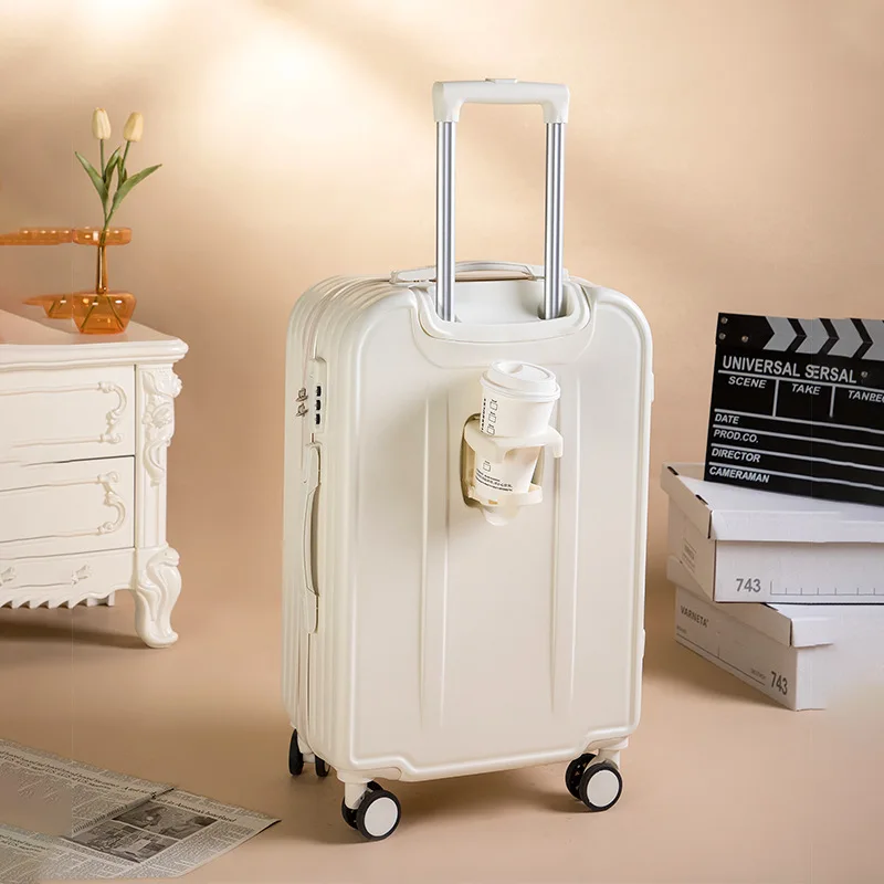 Small lightweight carry-on suitcase cute candy color suitcase men's trolley case