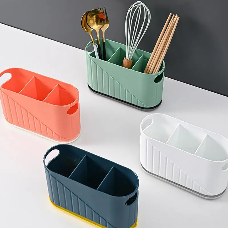 Spoons And Forks Organizer Multifunctional Utensil Holder For Dish Rack Kitchen Spoon Holder Detachable Cutlery Storage