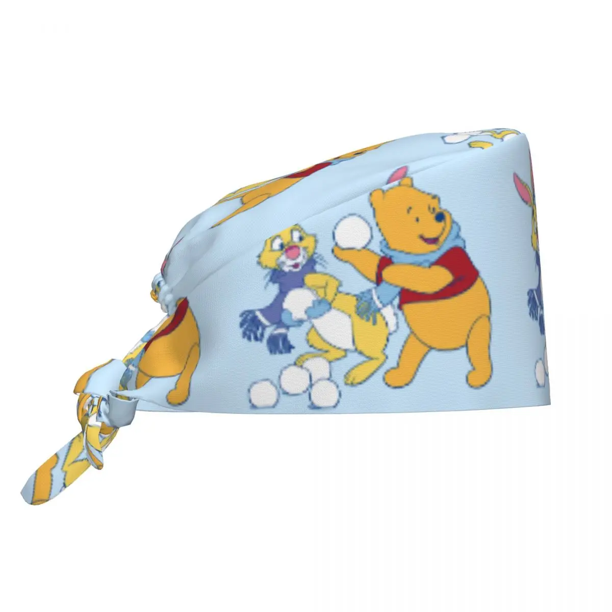 Winnie The Pooh-gorras para colgar en globos, gorros de belleza para mascotas, gorro quirúrgico veterinario para mujeres, agencia de cuidado de mascotas, gorros de trabajo médico veterinario