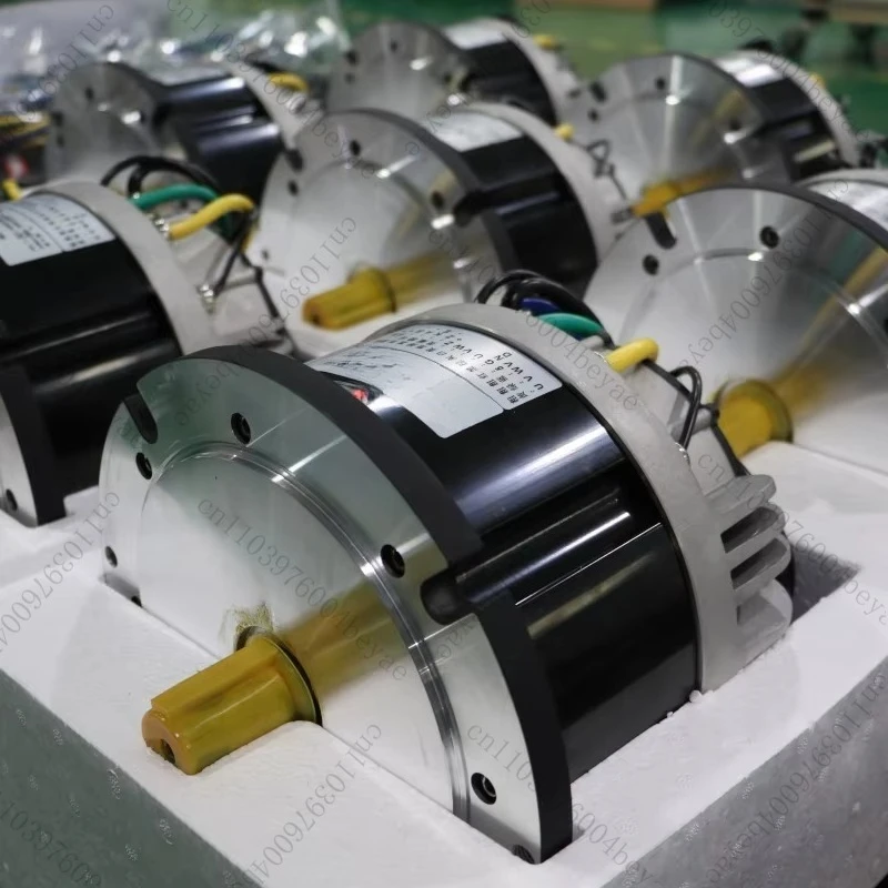 High Torque DC48V 4kW 5kW 6kW Brushless Motor with Incremental Encoder for Heavy