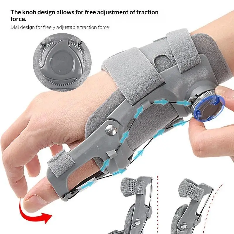 【L】Adjustable Splint Wrist Thumb Support Brace For Arthritis Breathable Thumb Protector Guard Fits Right And Left Hand