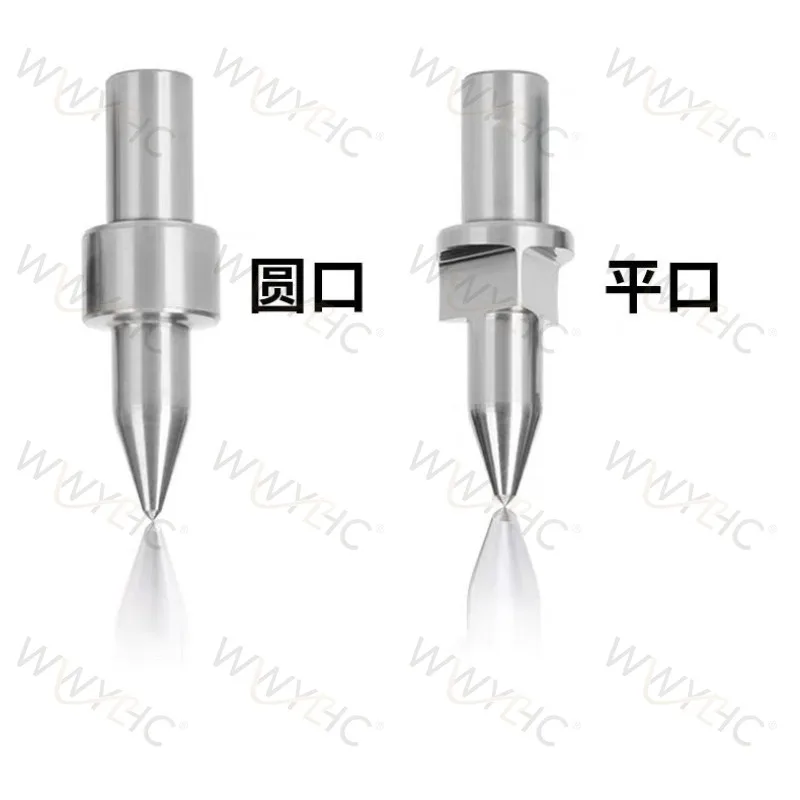 1PC Tungsten Carbide Thermal Flow Drill Round Flat Mouth Drilling Tapping Tool with Thermal Grease