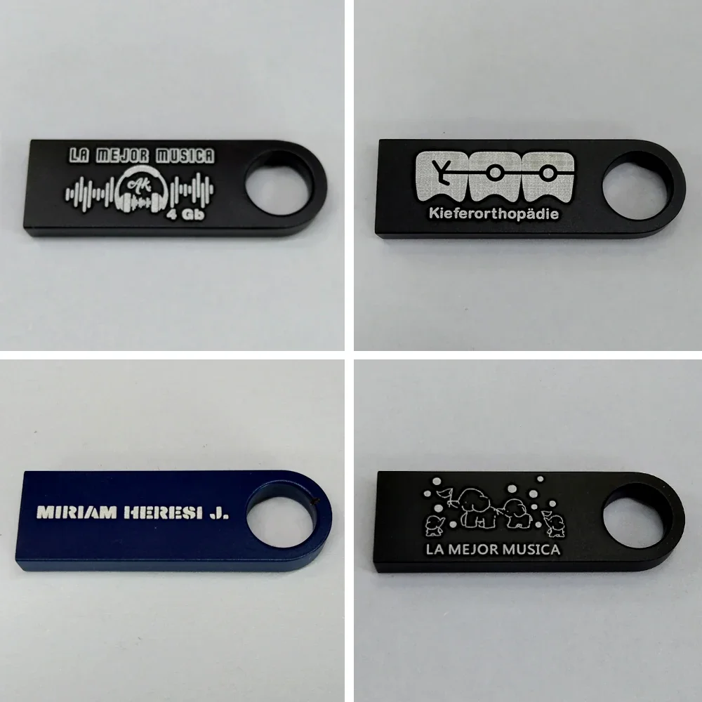 50 SZTUK/lot Pamięć flash USB 128MB 1GB 8GB 4GB Szybki pendrive 64GB 32GB 16GB Metalowe pendrive bezpłatne niestandardowe logo