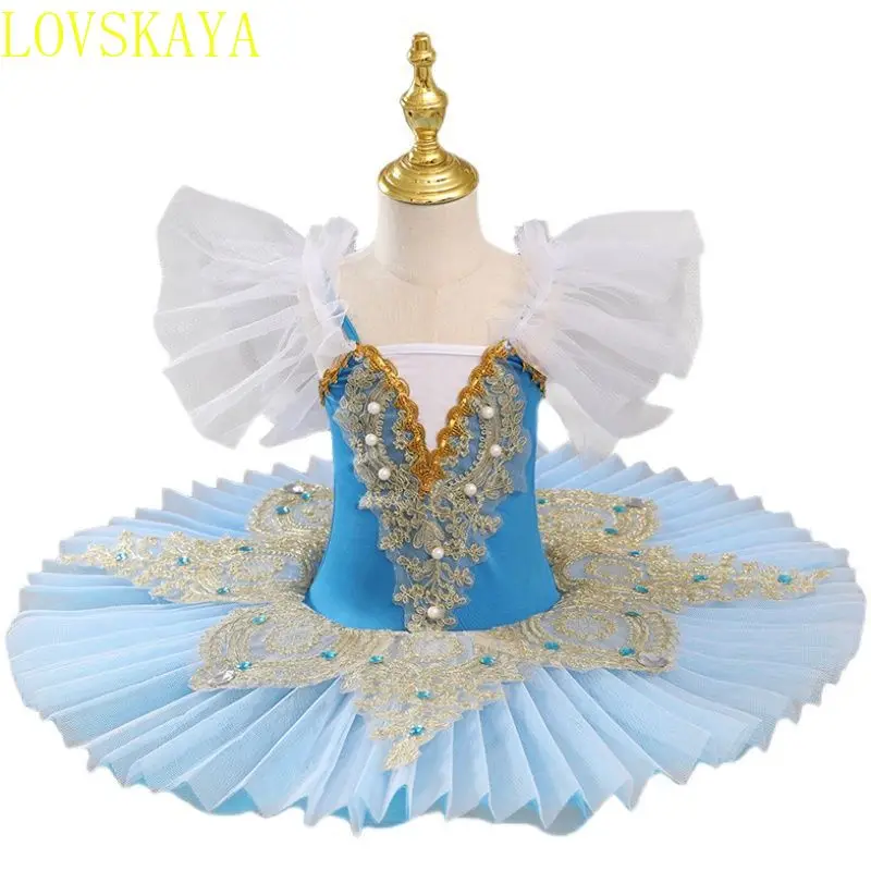 

Children's Professional Ballet Skirt Girl Swan Lake Dance Ballet Troupe Actor Red Princess Skirt Performance Dance Costume