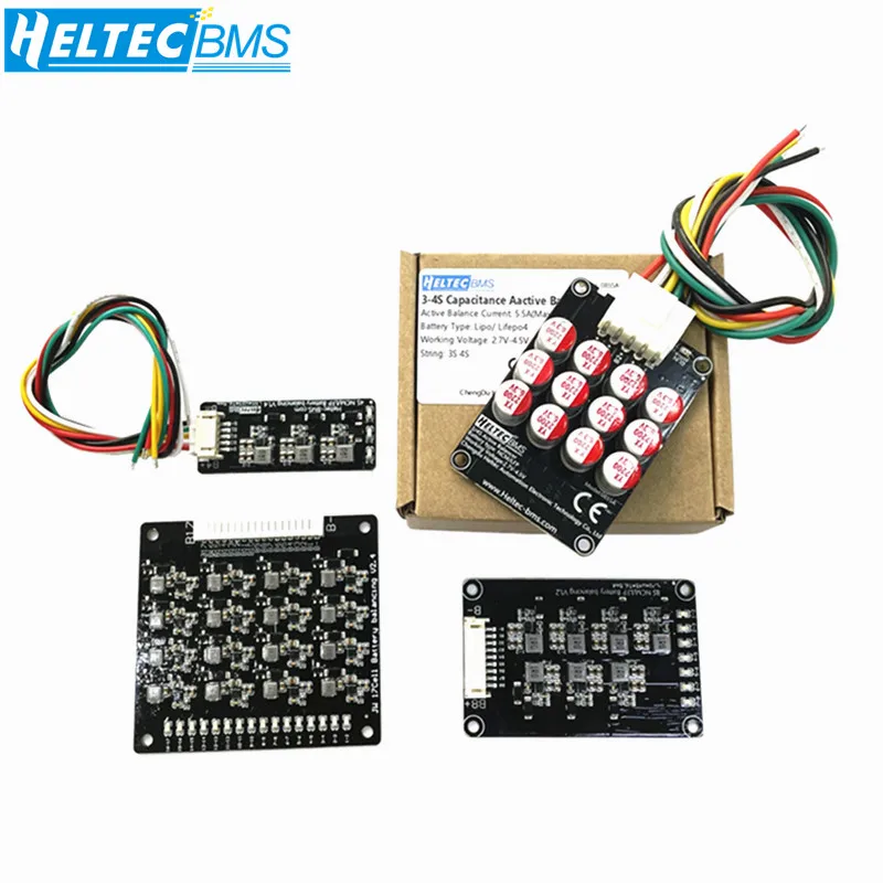 Wholesale 1.2A 2S 3S 4S-16S Active Equalizer Module 5A Li-Ion Lifepo4 Lithium Battery Active Balancer Energy Transfer/8S 13S 20S