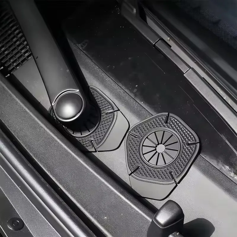 

Universal Car Windshield Wiper Arm Hole Protective Cover Silicone Wiper Bottom Prevent Debris Leaf Falling Dustproof Pad