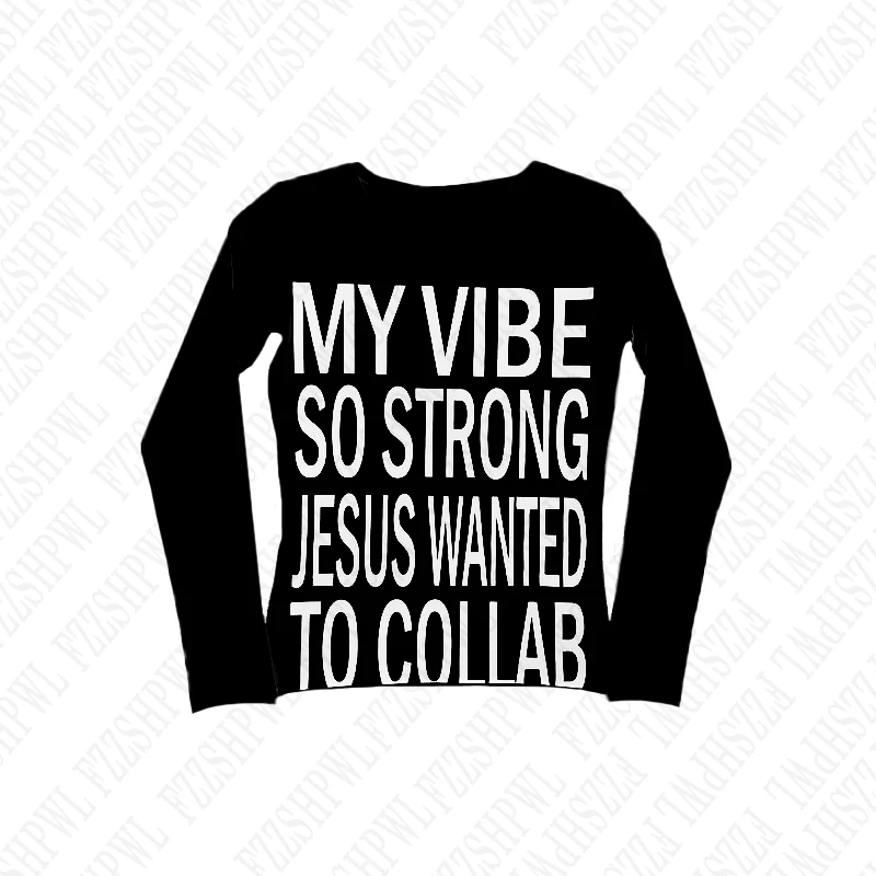 Vintage Harajuku Gothic Hip Hop Emo Girl Casual Long Sleeve Tee Sexy Slim Chic Print Crop Top Grunge Punk Women's Y2K Streetwear