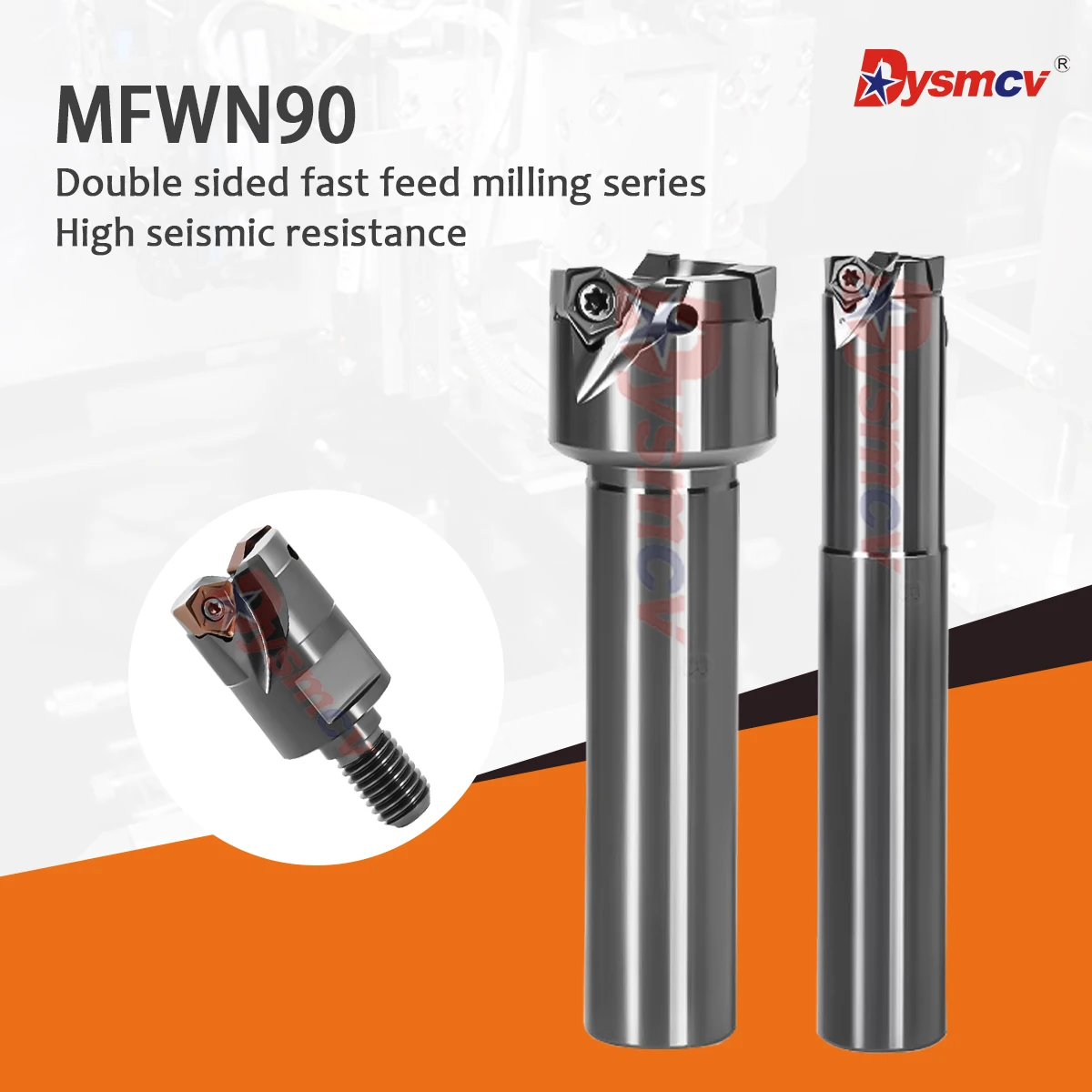 

MFWN90 Fast Feed Milling Cutter Rod MFWN90 32-M16-04-4T 90 Degree Right Angle Lock Tooth Head WNMU CNC Hard Alloy Milling Insert