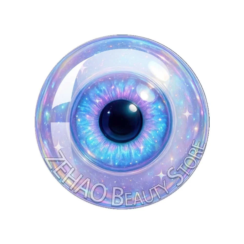 Technology Sensitive Eyes Part6 Round Cabochon 10MM-40MM Handmade Eye Chips Girl Toy Drop Glue Eye Pupil DIY Blyth BJD Doll Gift view 3