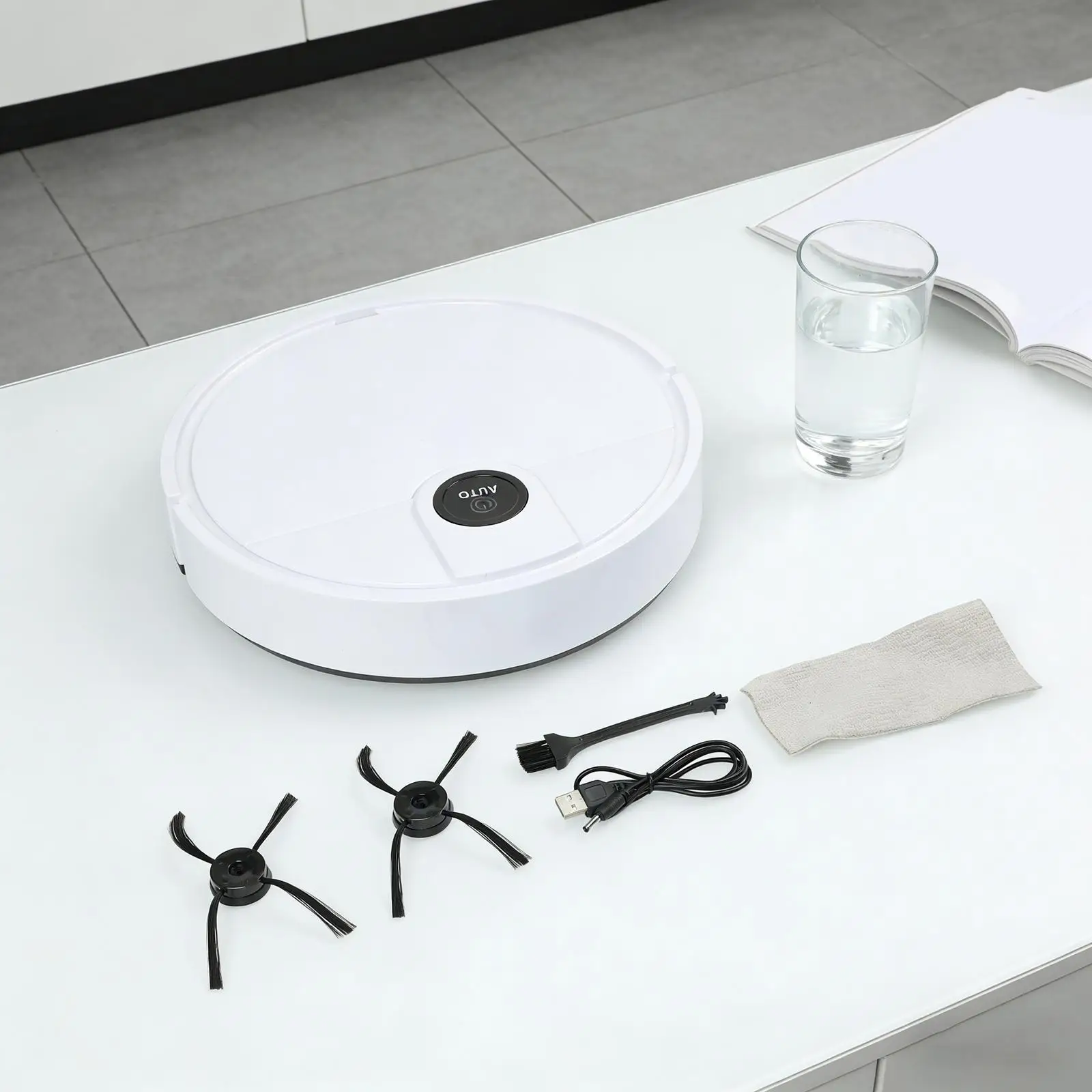 

1 шт. робот-пылесос для бытовой уборки пола 37,5*33,5*8,8 см универсальный бытовой пылесос для ленивых людей