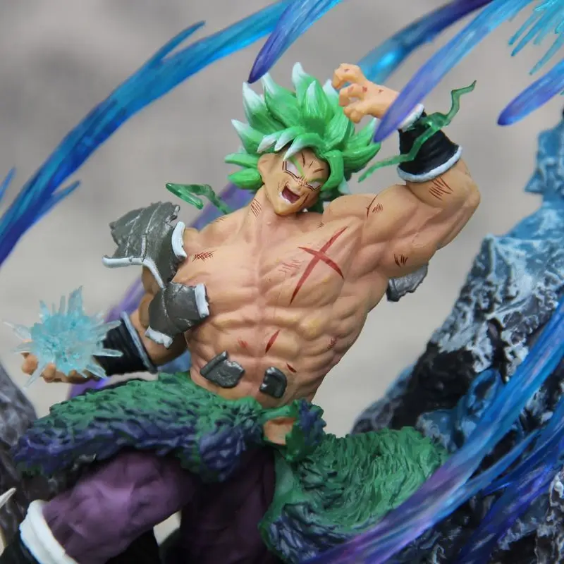 20cm Broli Vs Gogeta Anime Figure Dragon Ball Broli Figurine Statue Model Doll Desk Decoration Collectible Toys Christmas Gift