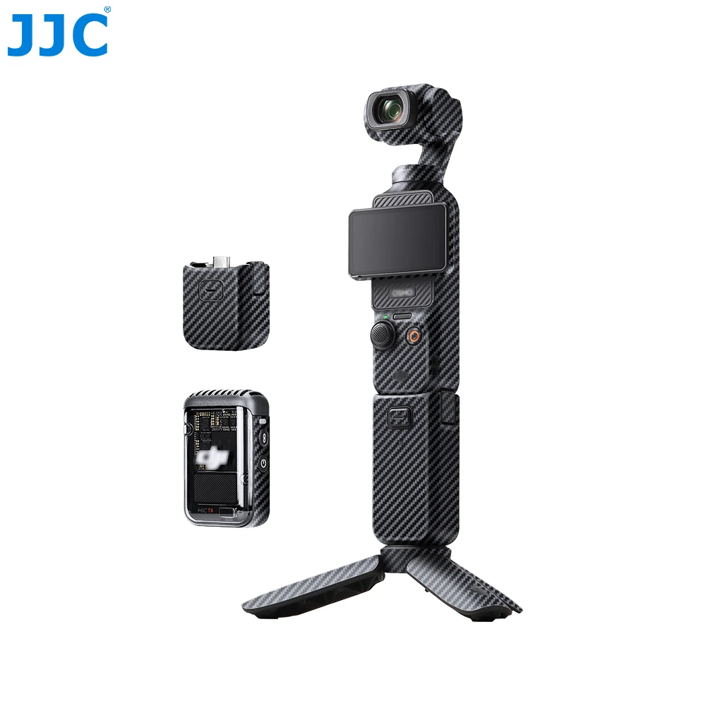 JJC Anti-Scratch Protective Skin Film For DJI Osmo Pocket 3 Small Camera Body Protector Skin Protective Cover Film