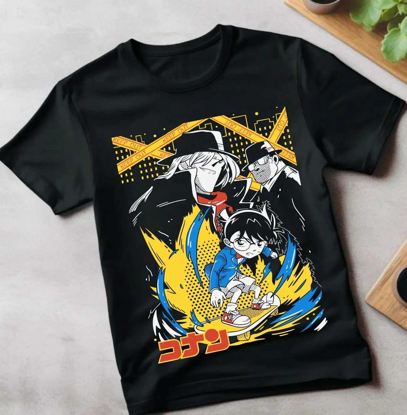 

Detective Conan T-shirt Detective Conan,Detective,Anime Tee,Case Closed All Size