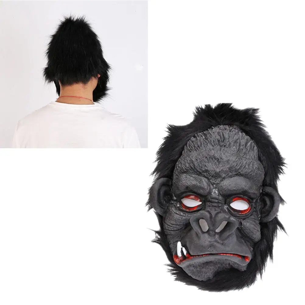 Maschera Costume Festa Orangutan Viso Mascherata Cosplay Costumi di Halloween