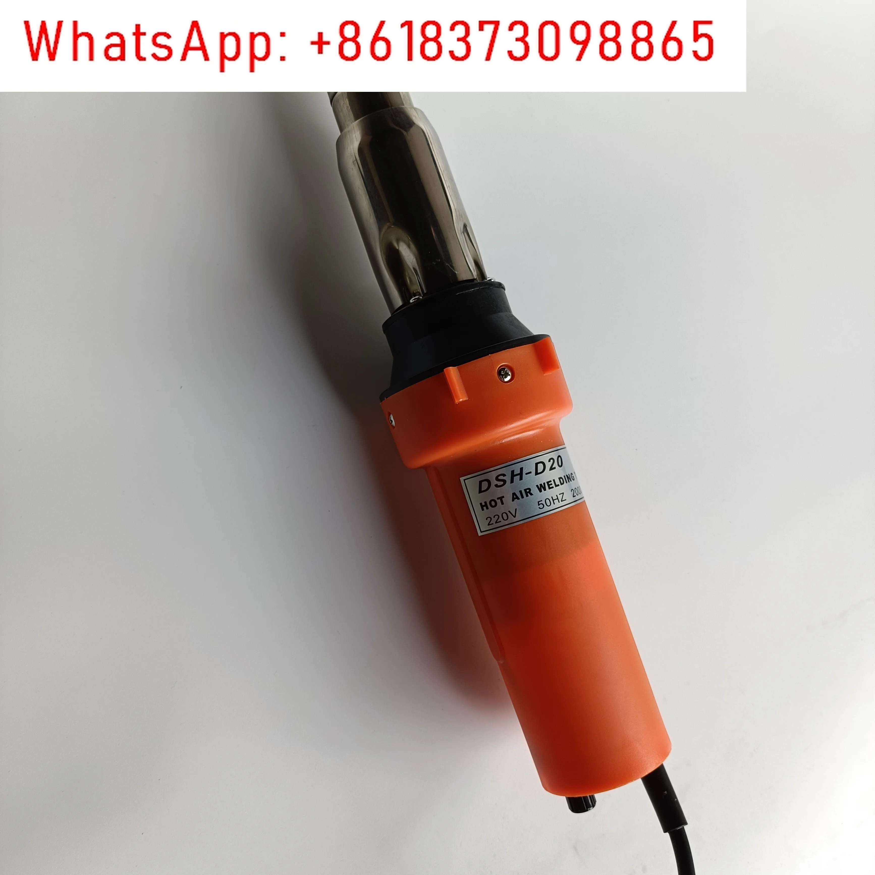 2000W pistolet do spawania gorącym powietrzem o dużej mocy wodoodporna membrana PVC/TPO geomembrana PE naprawa plandeki samochodowej pistolet na gorące powietrze