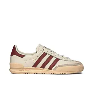 Adidas jeans leather in casual fashion non -slip resistant to the versatile low -barrel wear for men and women in beige 10 Main Sales Calca Adidas - №8