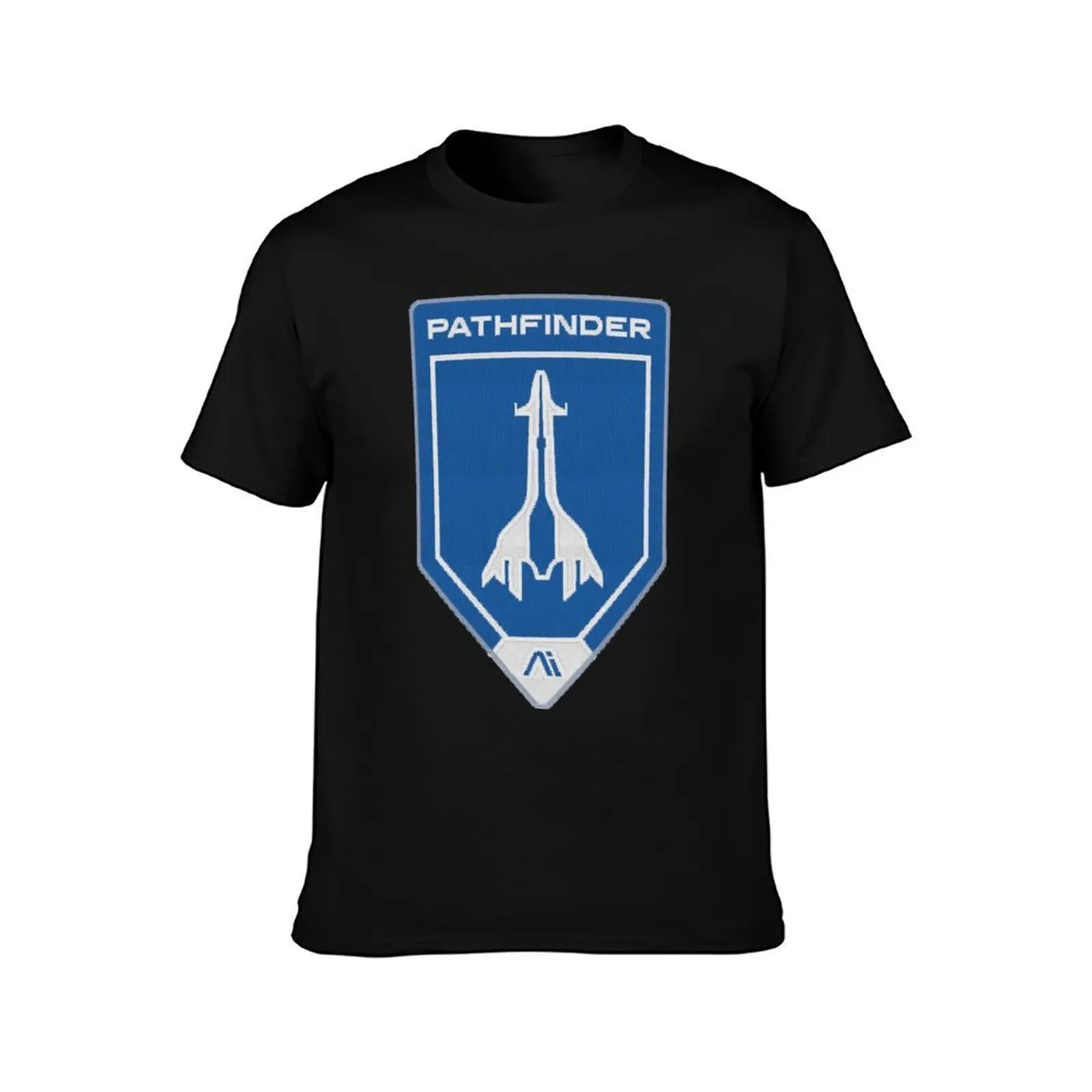 The Great Retro Pathfinder Patch Mass Effect Patch Style Video Game Birthday T-Shirt Summer Casual Cotton Tee Unisex Men Women