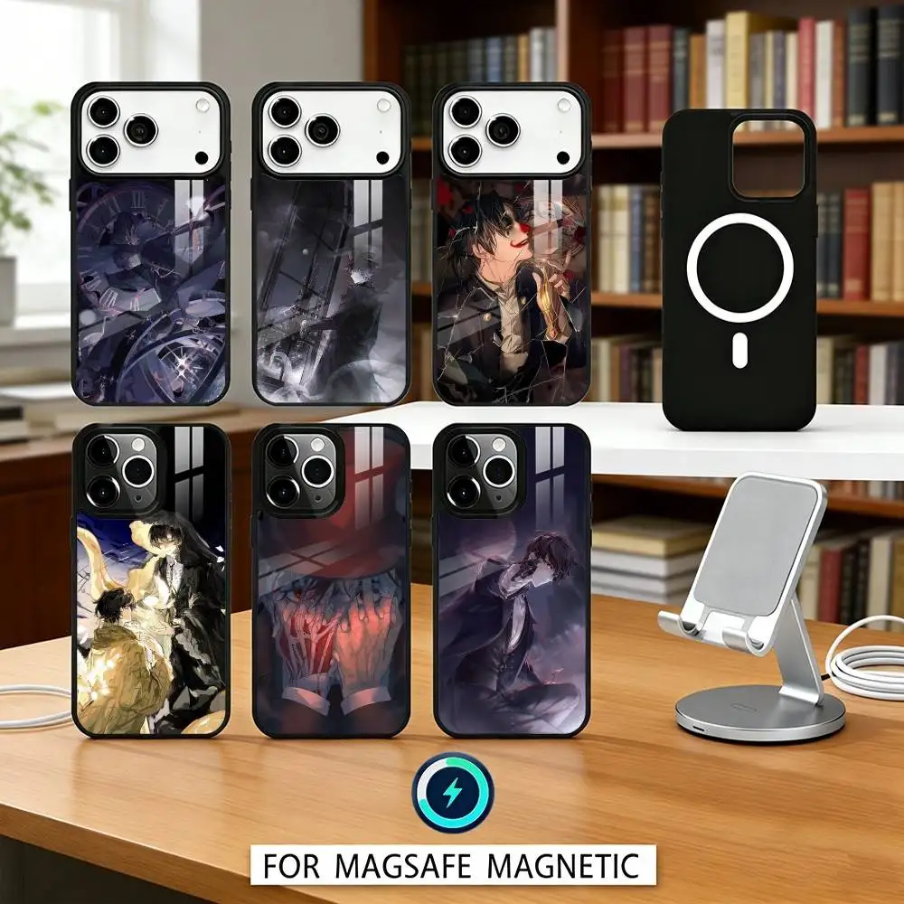 

Lord of the Mysteries Fanarts Phone Case For iPhone17,16,15,14,13,12,Pro,Max,Magnetic For Magsafe Wireless Charging