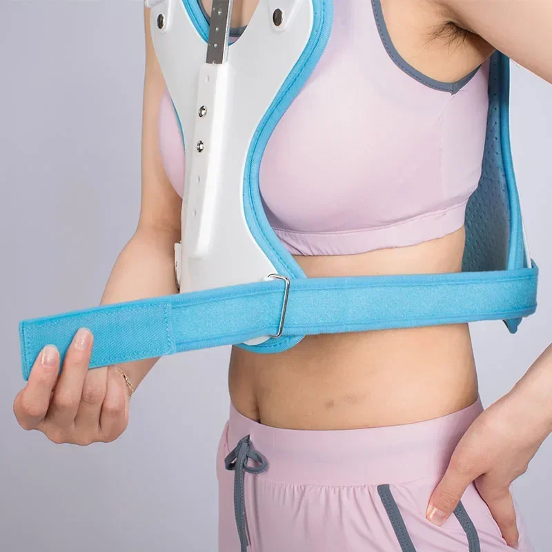 Thoracic Orthosis Adjustable Head Neck Chest Orthotics Cervical Vertebra Rehabilitation Support Stabilizer