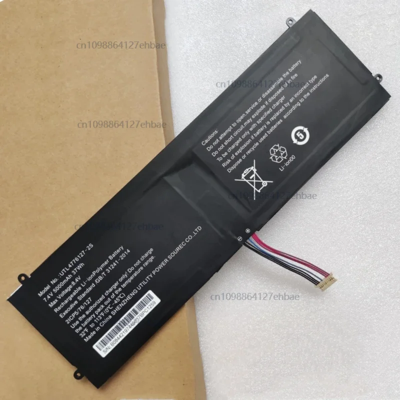 

Для 14,1-дюймового Ghia Libero LXH14CPP UTL 3676127 -2S UTL 4776127 -2S Аккумулятор для ноутбука 7,4 В 37 Втч 5000 мАч для Connex EDU BOOK L1410-N3