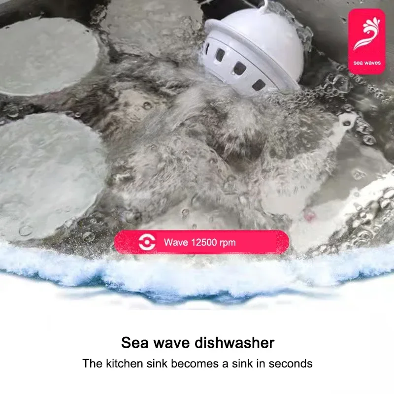 가정용 220v 새로운 초음파 식기 세척기 미니 가정용 식기 세척기 유물 세척 야채 주방 싱크 청소 소형 식기 세척기