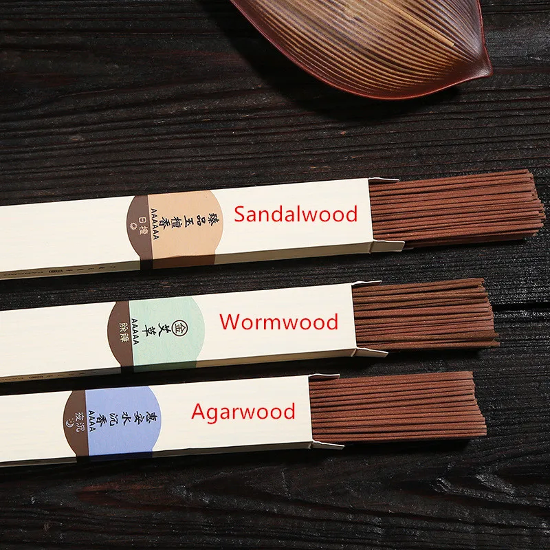 3 Flavors/Box Natural Fragrant Stick Incense meditation Aromatherapy Household Buddha Incense Sticks Indoor Incens