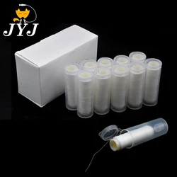 10pcs/lot Invisible Nylon High Tensile Elastic Thread Spool Polyester Bait Floating Line Sea Fishing Lure Wire Tackle Accessorie