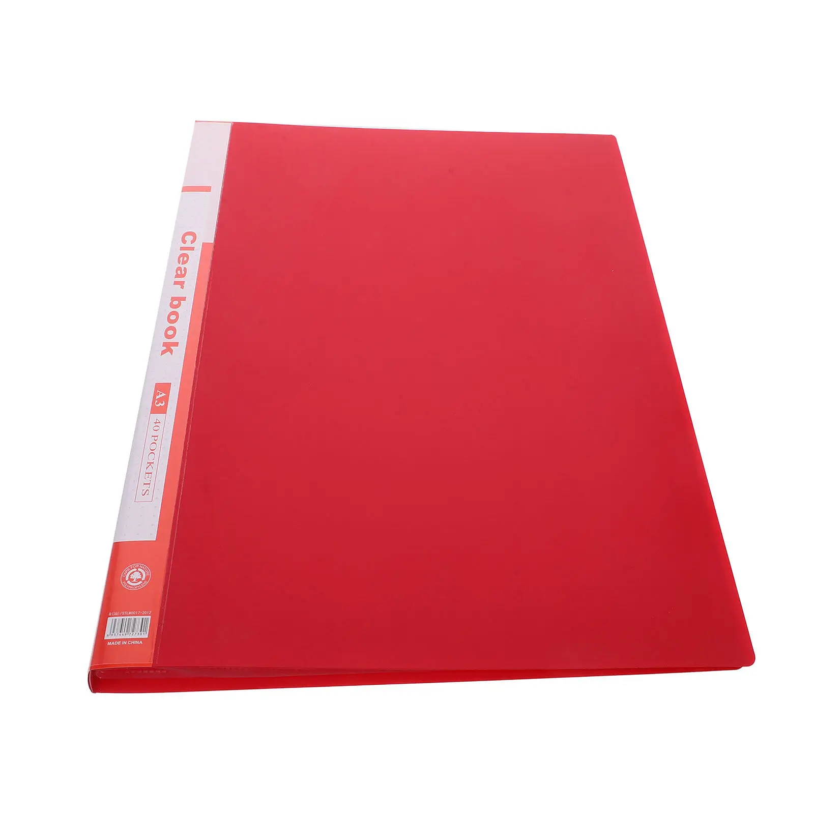 

Presentation Book File Folder Clear Sleeves Portfolio Folder Document Organizer for Artwork Music Sheets Drawing