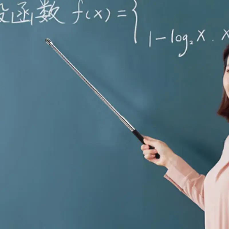Telescopic Teacher Portable Capacitive Screen Pointer Teaching Pointer with Non-Slip Handle for Presentation For Meetings