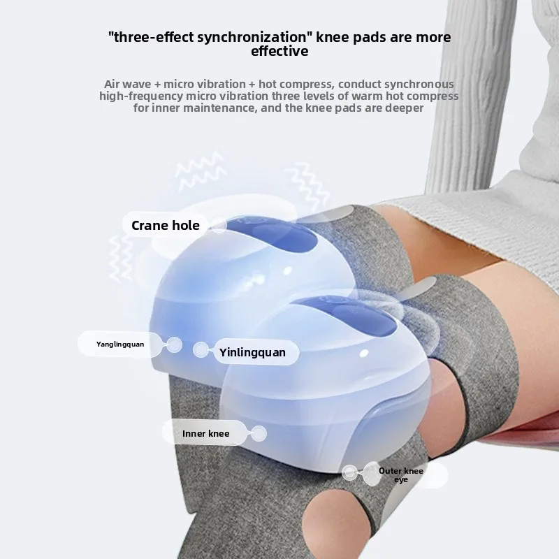 جديد جهاز تدليك الركب منصات الركبة المنزل الذكي التدفئة الكهربائية ضغط تدليك منصات الركبة المشتركة جهاز العلاج الطبيعي #3