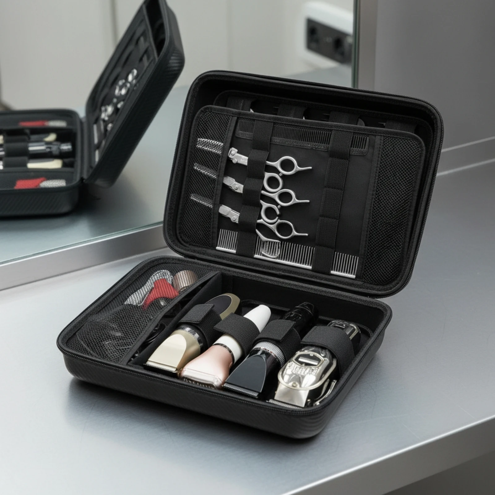 Kotak Peralatan Tukang Cukur y - Grooming Scissors ulasan dan harga