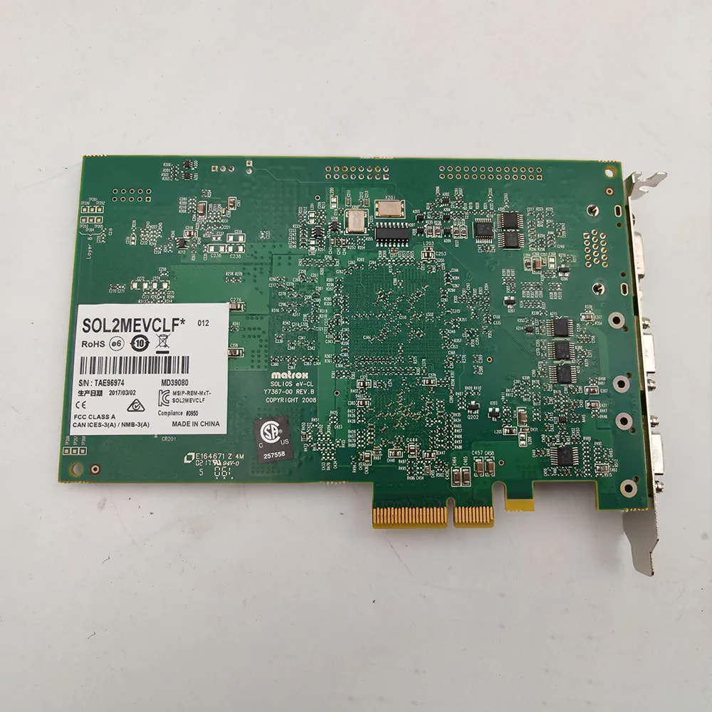 Frame Grabber SOL2MEVCLF SOLIOS eV-CL Y7367-00 REV.B PCIe ×4