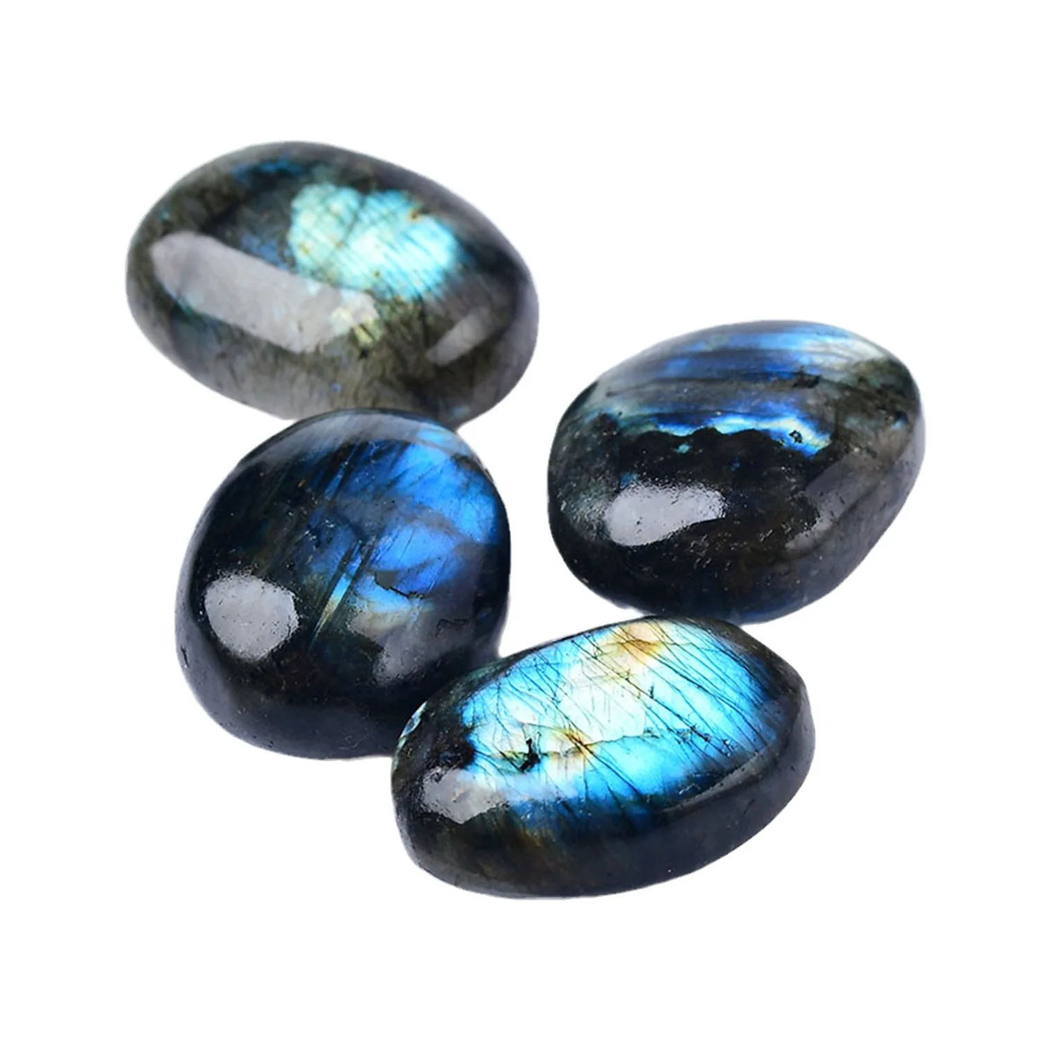 crystal  palm stone labradorite strong flashy 5-6cm  best gift to friends wholesale price