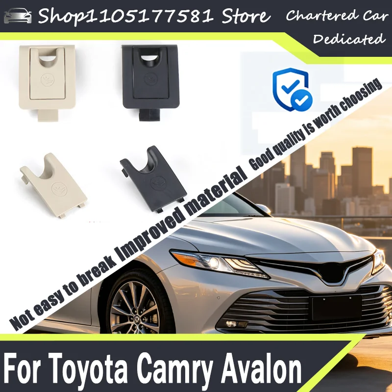 For Toyota Camry Avalon Rear Child Seat ISOFIX Cover Cap, ISOFIX Bracket Dust Cover, Child Seat Anchor Point Cover