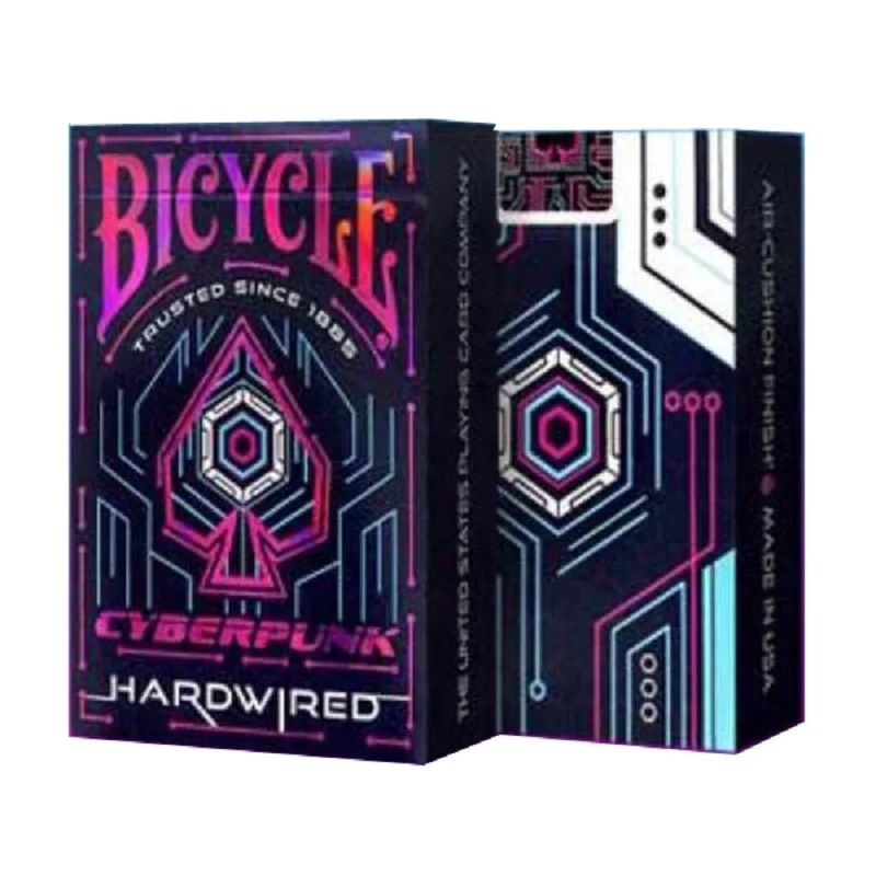 Bicycle Hardwired Playing Cards Cyberpunk Deck Card Games Magic Tricks for Magician