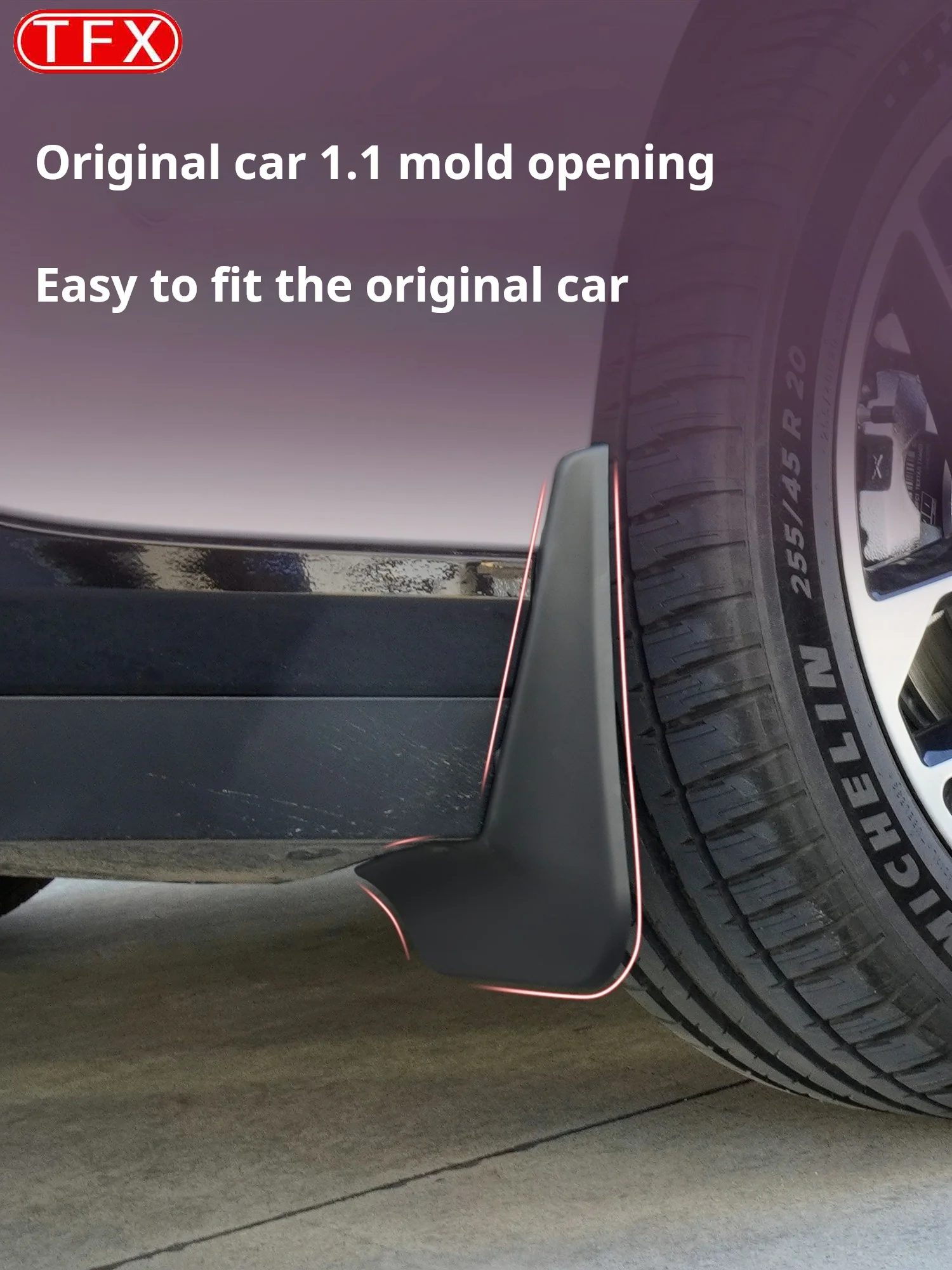 For XPENG P7+ 2026 2027 Car Styling Mud Flaps Splash Guards OEM Wheel Fender Liner Dirt Proof Durable Waterproof Pro Accessories